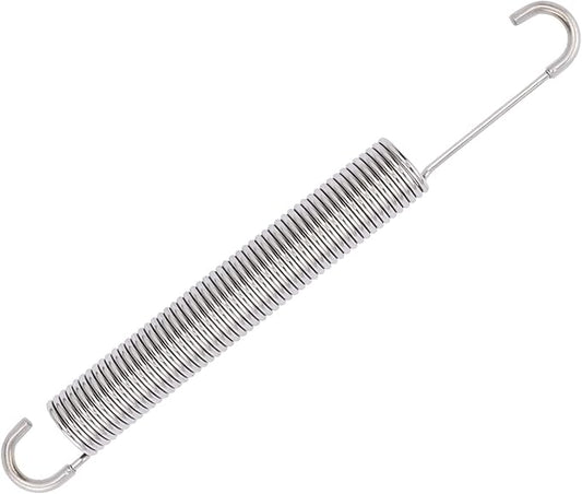 7 inch Stainless Steel Replacement Recliner Sofa Chair Mechanism Tension Spring - Long Neck Hook Style