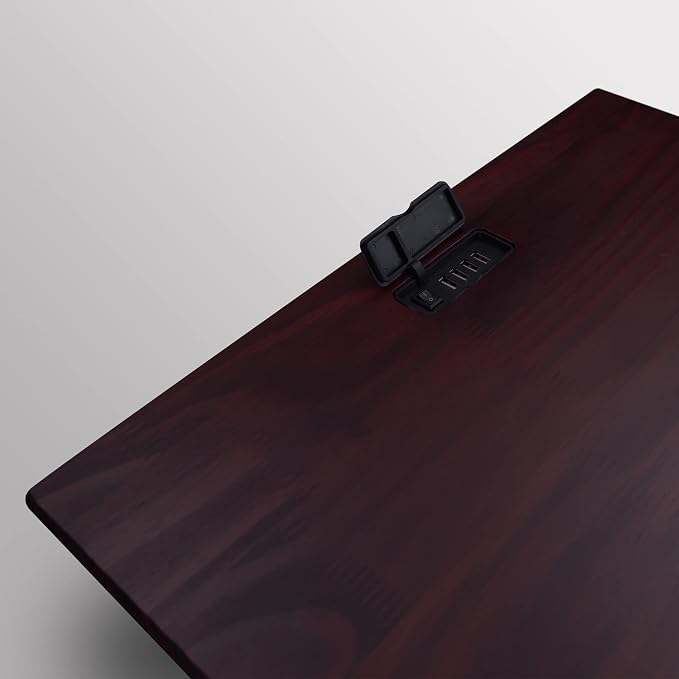 Casual Home Owl Night Stand with USB Port Charging Station and Drawer, 17.5"W x 14.25"D x 24.5"H, Espresso - Image 13