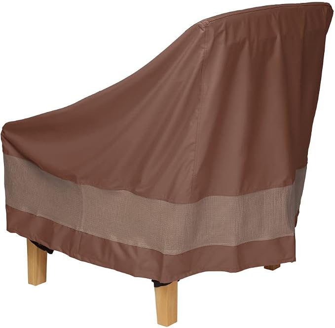 DUCKCOVERS Ultimate Waterproof 36 Inch Patio Chair Cover, 2 Pack, Outdoor Patio Chair Covers - Image 2