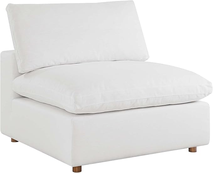 Modway Commix Down-Filled Overstuffed Upholstered 3-Seater Sofa