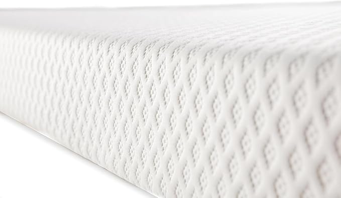 Full, 4.5 Inch Sleeper Sofa Bed Mattress - 52x72, Aquasoft Memory Foam, Medium Firm, Breathable Diamond Soft Cover Fabric, Certified Only Safe Foams, Bed in a Box Mattress Made in USA (Full)