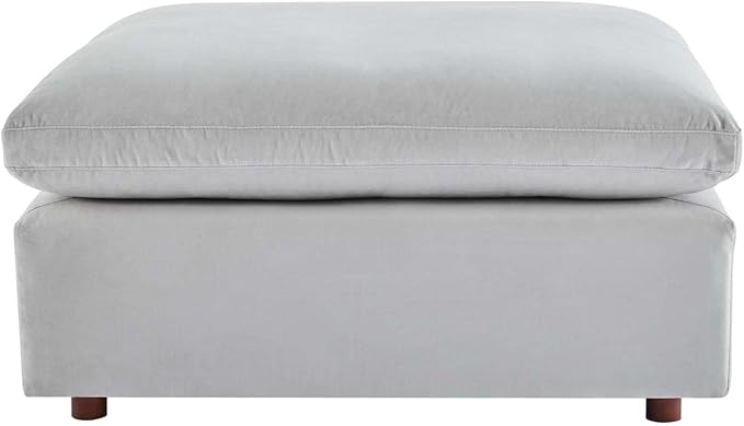 Modway Modular Sofa Commix Down Filled Overstuffed Performance Velvet