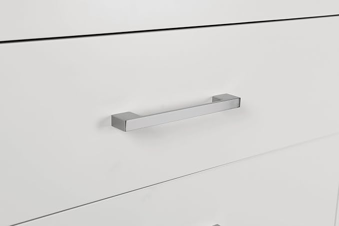 Coaster Home Furnishings - Jessica - Wood - 2-Drawer Nightstand with Silver Bar Handles, Flat Drawer Fronts, Boxy Frame and Hidden Storage - Bedroom - Snow White - 202992 - Image 11