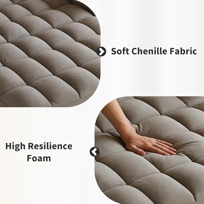 Convertible Sofa Bed, 5-in-1 Pull Out Couch with Side Table, Loveseat Sleeper Sofas Bed Couch with USB Port, 65‘’ Velvet Pull Out Sofa Beds for Living Room, Bedroom, Apartment