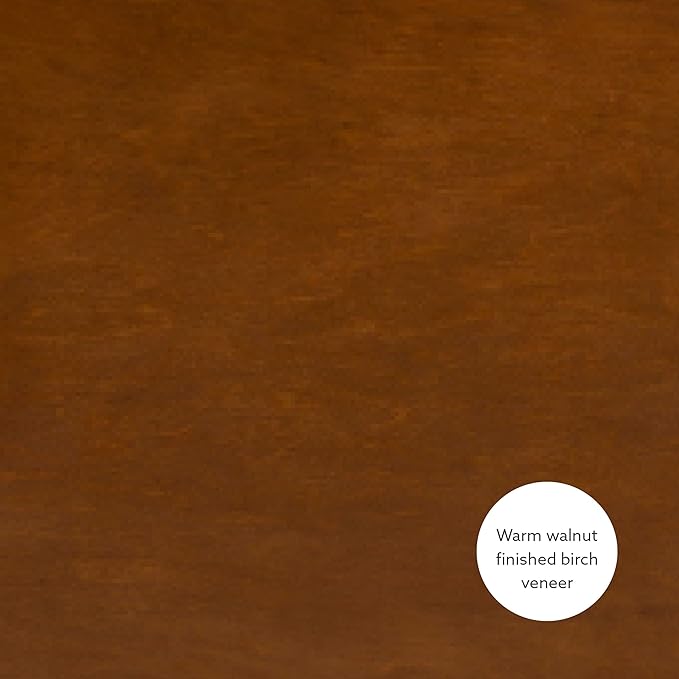 Linon Mid Century Walnut Melissa Coffee Table