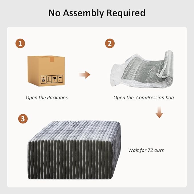 106" Boneless Couches for Living Room, Modular Sectional Sofa, L-Shape Sofa Couches,Cloud Couch Sectional, Comfy Corduroy Sofa, with Deep Seat, No Assembly Required (Gray, 1 Ottoman)