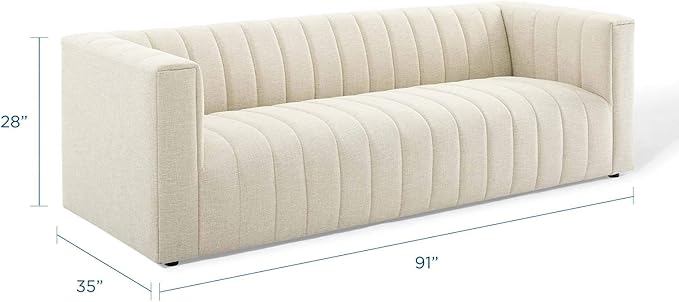 Modway Reflection Sofas, Beige