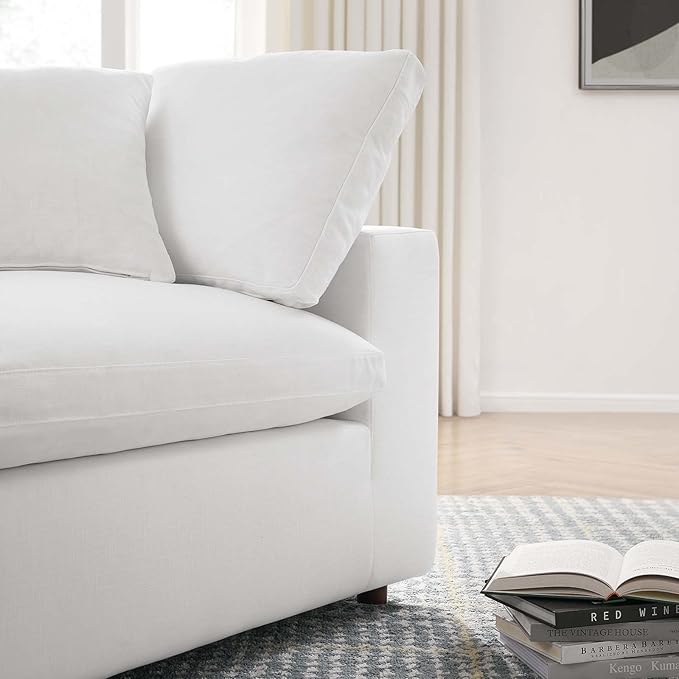 Modway Commix Down-Filled Overstuffed Upholstered 3-Seater Sofa