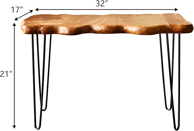 WELLAND Live Edge Coffee Table (Small)