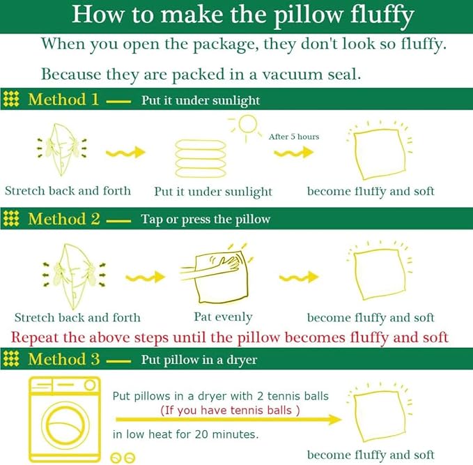 QUBA LINEN 12 x 20 Throw Pillow Insert - Pack of 4 White, Down Alternative Pillow Inserts for Decorative Pillow Covers, Throw Pillows for Bed, Couch Pillows for Living Room (12" x 20" (Pack of 4))