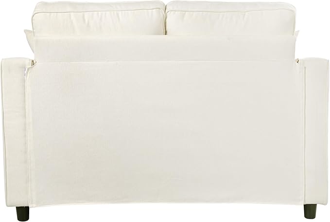 55" Oversized Chaise Lounge Indoor Chenille Upholstered Cozy Lounger Sofa Bed Sleeper Couch Daybed , Extra Wide Deep Seat Padded Sofabed with 9" Thicked Cushions and Throw Pillows for Living Room