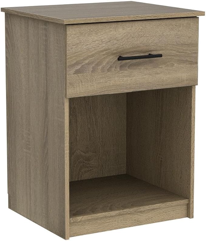 Furinno Tidur Nightstand, 2-Pack, French Oak Grey - Image 5