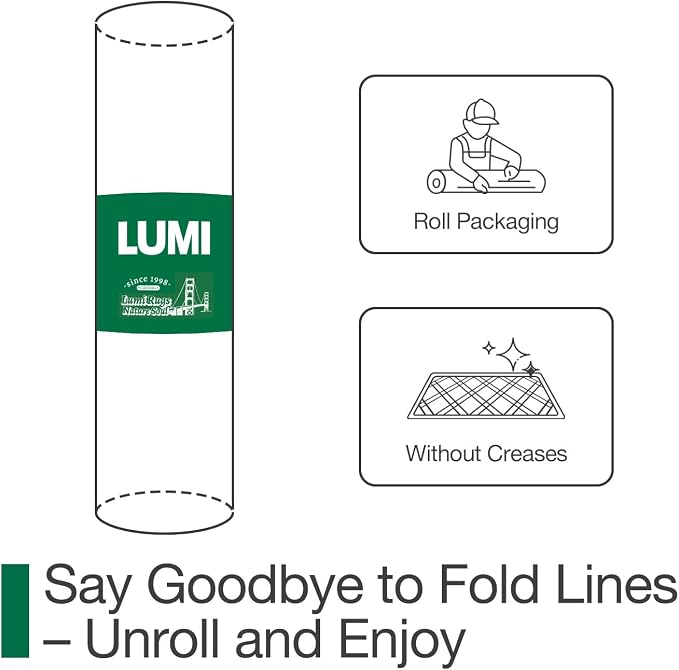 LUMI Ultra Thin Door Mat for Entryway, 36"x56" Low Profile Non Slip Rubber Backing Indoor Doormat, Easy Clean Welcome Entrance Mat for Inside House, Patio, Khaki - Image 3