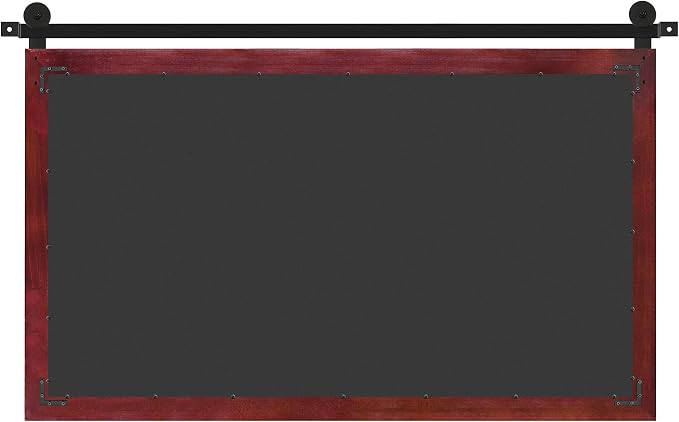 COGOOD Farmhouse Bathroom Mirror - 49 x 30 Large Rectangle Barn Door Mirror for Vanity, Bedroom, Living Room Wall Decor (Espresso) - Image 7