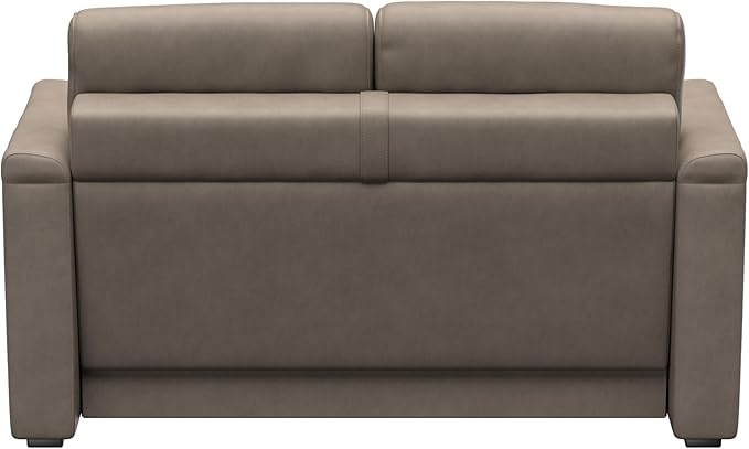Thomas Payne Signature Heritage Series 62" Driftwood RV Clickback Sleeper Sofa with Automatic, Adjustable Fold-Out Legs, Four Reclining Positions, Easy Transition - 2024044222