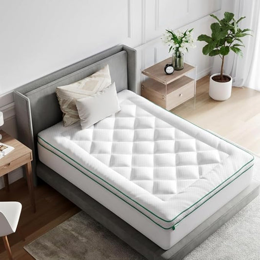Novilla CL King Mattress Topper, Extra Thick Pillow Top Mattress Pad, Down Alternative Fill Breathable Cotton Cover, 8-21" Deep Pocket Soft Bed Topper for Back Pain Relief