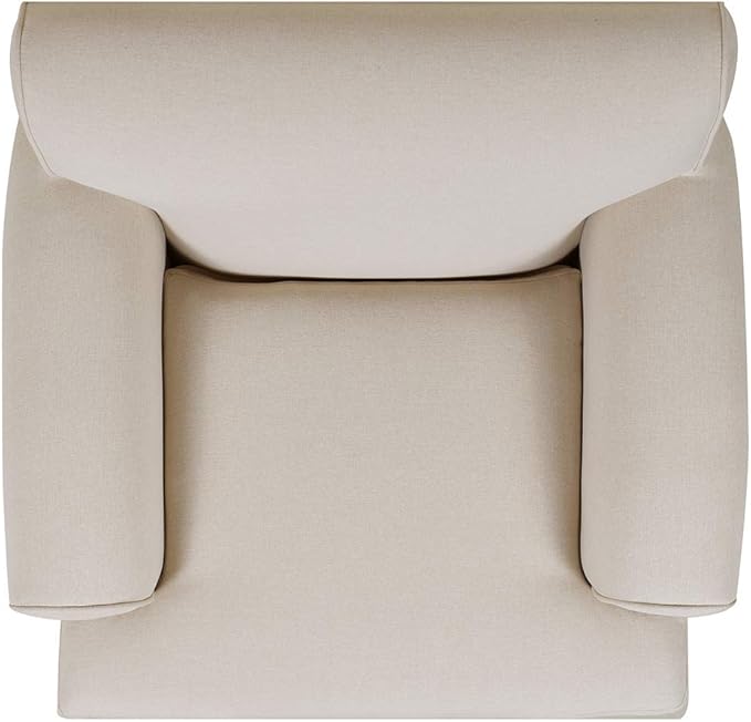 Jennifer Taylor Home Bliss 38" Lawson Living Room Accent Arm Chair with Metal Casters