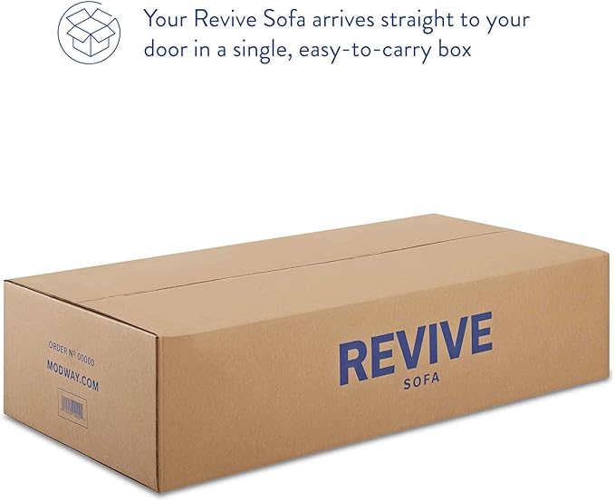 Modway Revive Performance Velvet Sofa, Navy