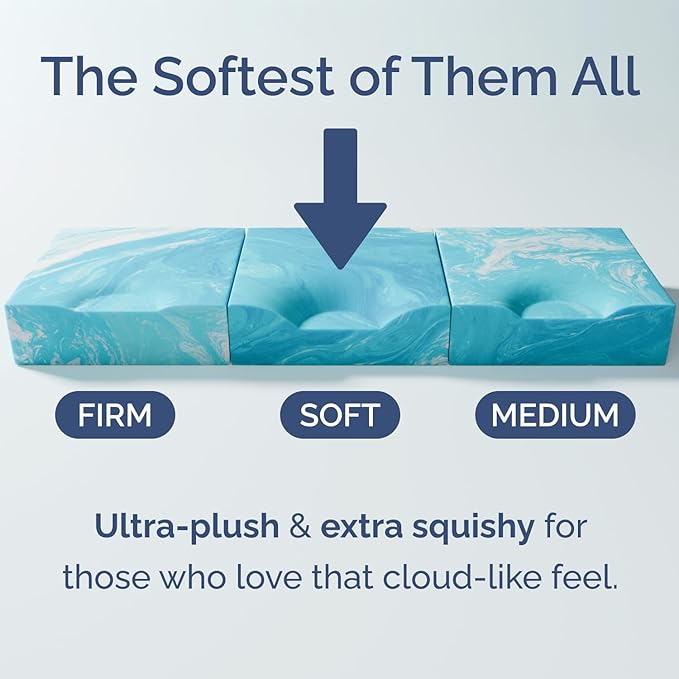 3 Inch Short Queen Memory Foam Mattress Topper - Cooling Gel Infused Bed Topper - Soft Ventilated Mattress Pad for Pressure Relief & Pain-Free Sleep - CertiPUR-US & Oeko-TEX