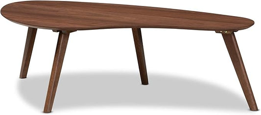 Baxton Studio Coffee Tables, One Size, Walnut