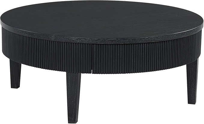 Signature Design by Ashley Marstream Modern Coffee Table with 4 Legs, Black
