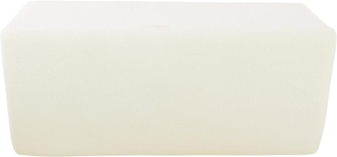 HomePop Storage Bench, Pearl Cream, Rectangle - Image 10