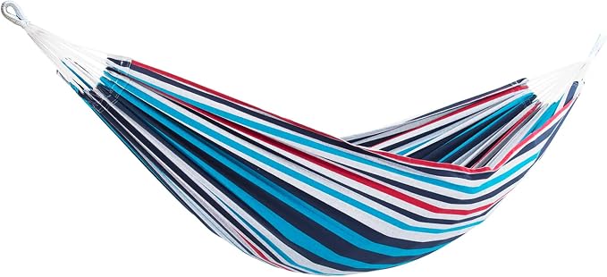 Vivere Brazilian Style Double Hammock, Denim (BRAZ212) by Vivere