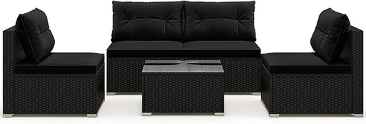 RELAX4LIFE 5-Piece Patio Furniture Set