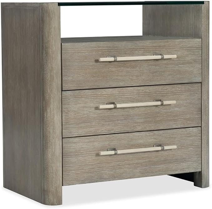 Hooker Furniture Bedroom Affinity Three-Drawer Nightstand by HookerFurniture