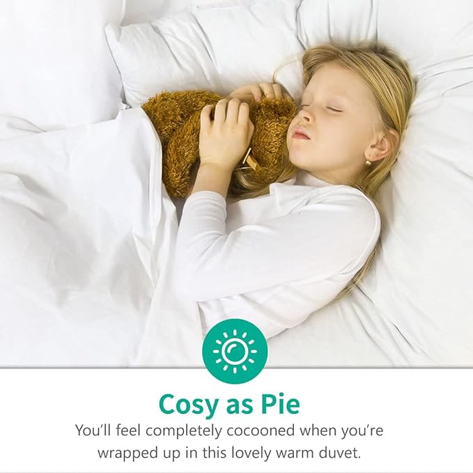 APSMILE King Size Feather Down Comforter - Ultra Soft All Seasons Grey Organic Cotton Duvet Insert Medium Warm Quilted Bed Comforter with Corner Tabs (106x90, Cloud Grey)