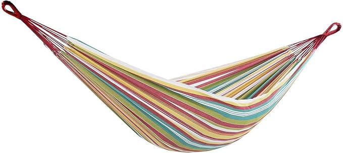 Vivere Brazilian Style Fringe 2-Person Hammock - Image 2