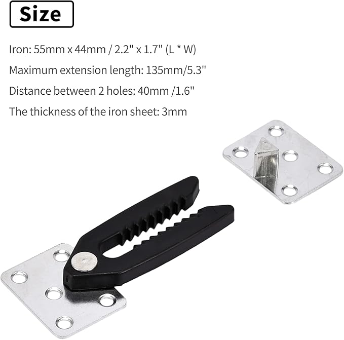 Sectional Couch Connector, 2 X Metal Sofa Joint Alligator Style Sectional Couch Connector