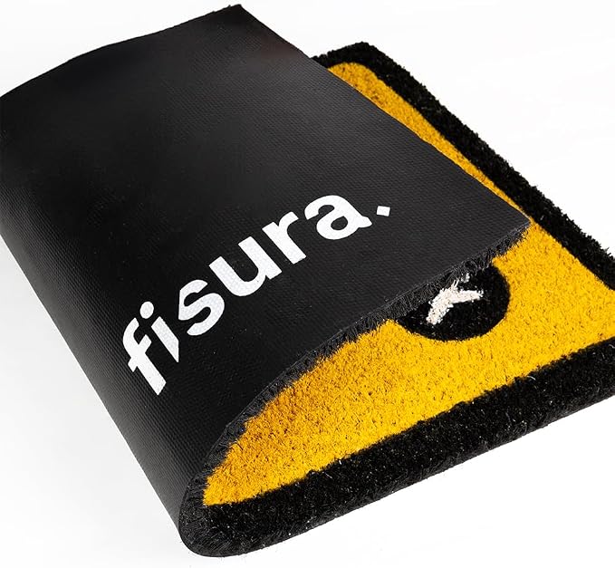 Fisura – Doormat Outdoor Entrance, Outdoor mats for Front Door, Welcome mat. Made of Coconut Fiber with Non-Slip PVC Base, Doormat Hand-Painted, 30 x 18 inches. (Arrivals) - Image 7