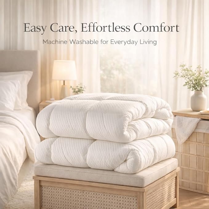 ELEMUSE 3 Inch Dual Laye Memory Foam Mattress Topper Cal King, 2 Inch Cooling Gel Foam & 1 Inch Plush Pillow Top Pad, Extra Length Luxury Bed Topper for Tall Sleepers, Premium Pressure Relief Comfort