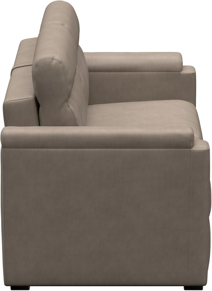 Thomas Payne Signature Heritage Series 62" Driftwood RV Clickback Sleeper Sofa with Automatic, Adjustable Fold-Out Legs, Four Reclining Positions, Easy Transition - 2024044222