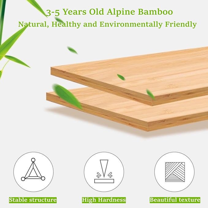 Foldable Shoe Rack, Bamboo Vertical Shoe Organizer Tall for Small Spaces. Multifunctional Narrow Shoe Shelf for Entryway, Closet, Corner, Bedroom, Hallway, Wood Color 5 Layers - Image 3