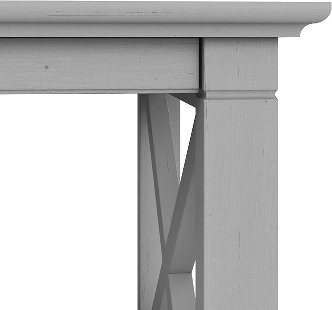 Bush Home Key West Coffee Table with Storage in Cape Cod Gray