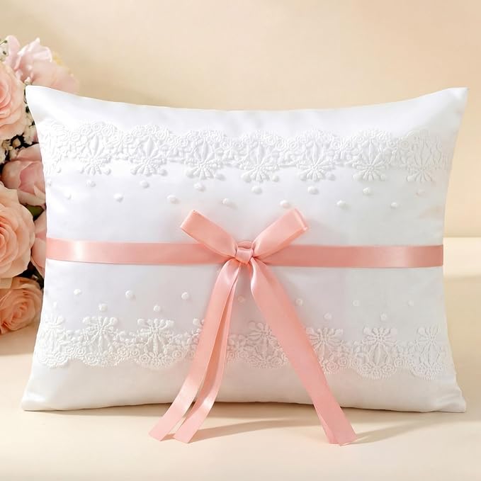 Leinuosen Cojines para 15 Años De Quinceañera Quinceanera Kneeling Pillow Prayer for Kneeling 12 x 16 Inch Embroidered Pillow Cover Shoe Pillows Cojines para 15 Años De Quinceañera Decorations