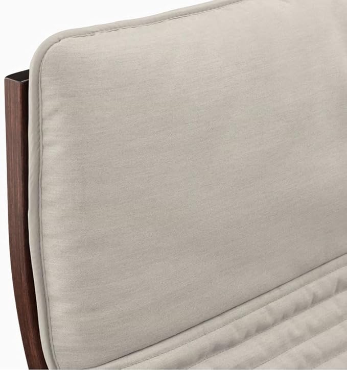 Ikea POÄNG armchair, brown/Knisa light beige