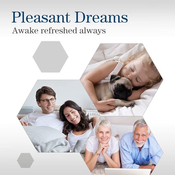 COONP Twin XL Mattress Topper, Extra Thick Pillowtop, Cooling Plush Mattress Pad Cover Bed Topper Protector with 8-21 Inch Deep Pocket (Navy Blue, Twin XL)