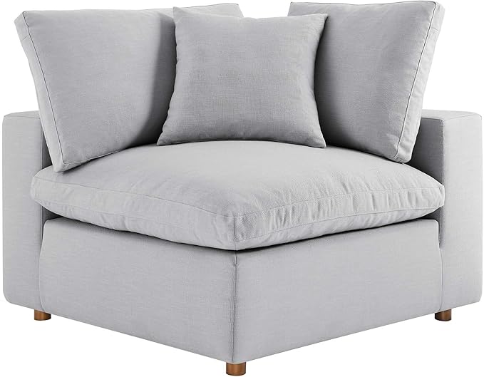 Modway Commix Down-Filled Overstuffed Upholstered 3-Seater Sofa