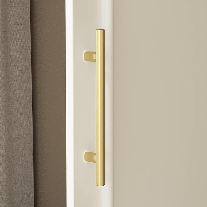 ECACAD White Slim Wardrobe Armoire with 2 Doors, 3-Tier Shelves & Hanging Rod, Wooden Closet Storage Cabinet for Bedroom (15.7”W x 19.3”D x 74.8”H)