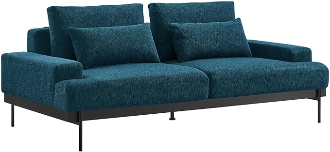 Modway EEI-6214-AZU Proximity Upholstered Fabric Sofa, Azure