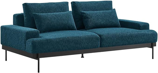 Modway EEI-6214-AZU Proximity Upholstered Fabric Sofa, Azure