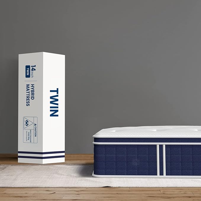 Coolvie Firm King Size Mattress 12 Inch for Adults, Hybrid King Mattress in a Box with Cooling Memory Foam, Pocket Spring for Motion Isolation, Extra Lumbar & Shoulder Support for Pain Relief, 80"x76"