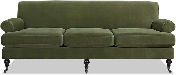 Jennifer Taylor Home Bliss 88" Lawson French Country Three-Cushion Tightback Sofa