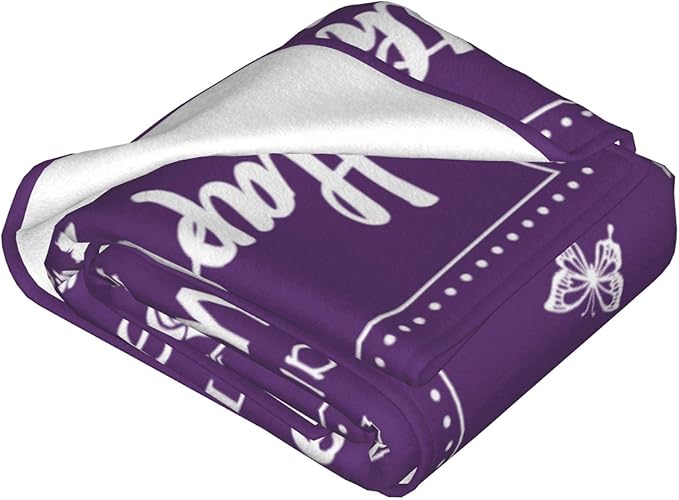 COMFAR Happy Birthday Gifts - Unique Women's Decorations for Her 40"x 50"