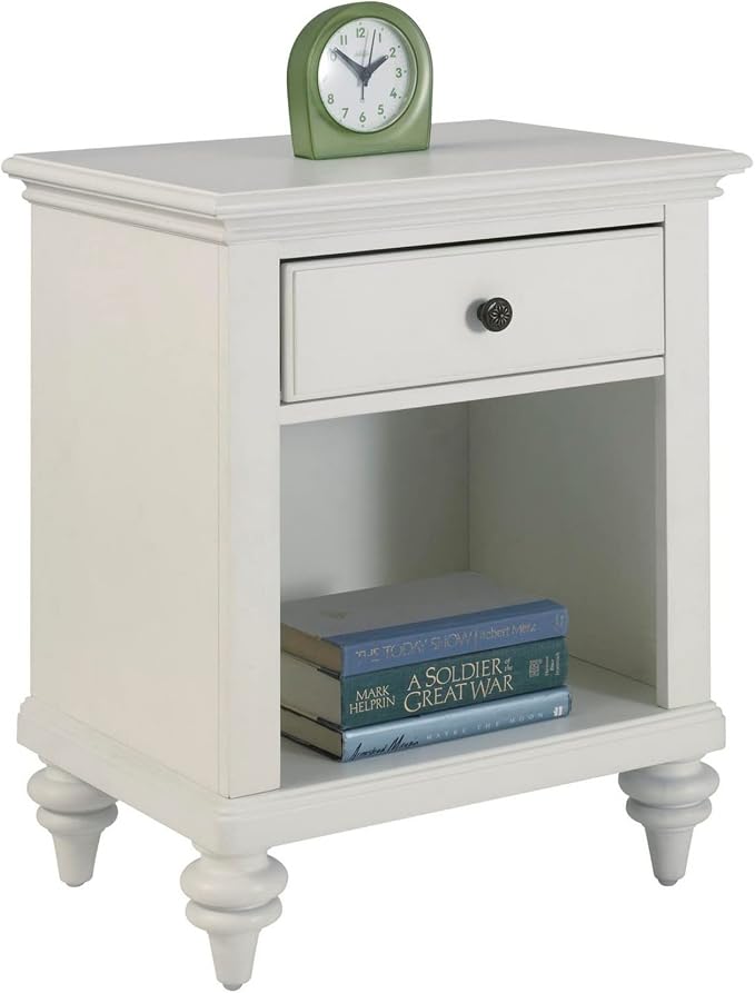 Homestyles Bermuda White Nightstand by homestyles
