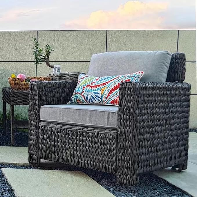 JMGBird Water-Resistant Outdoor Pillows Set of 2, 12x20 inch Durable Colorful Paisley Pattern Throw Pillows with Inserts for Patio Furniture
