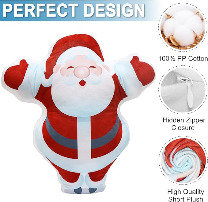 Personalized Shaped Pillow, Custom Double-Sided 3D Printing Pillow, Gifts for Birthday/Mother's/Father's/Christmas/Thanksgiving/Valentine's Day (28inches)